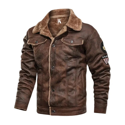 'Kronos' Leather Jacket King Amsterdam