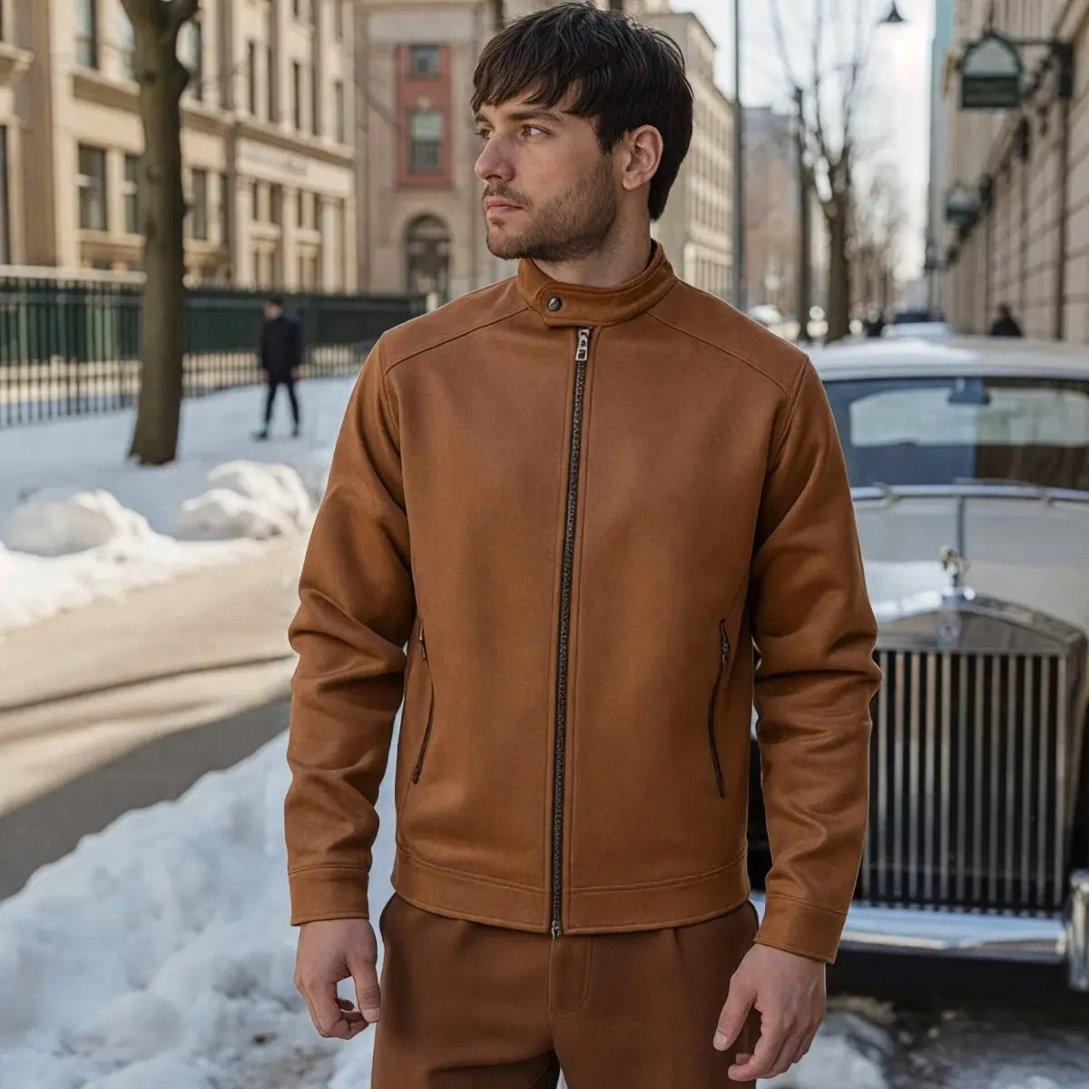 'Rebel' Alcantara Jacket King Amsterdam